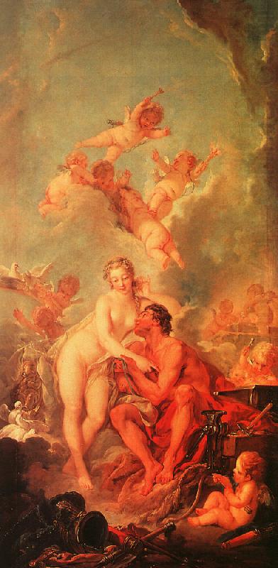 Francois Boucher The Visit of Venus to Vulcan china oil painting image